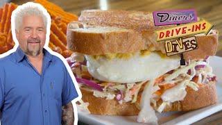 Guy Fieri Returns for Outrageous "Bombshell" Sandwich | Diners, Drive-Ins and Dives | Food Network