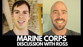 MARINE CORPS / MILITARY Discussion With Ross