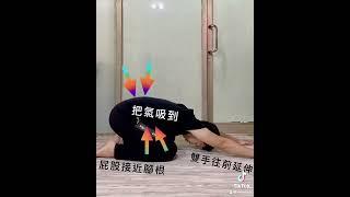 尾椎痛跟骨盆位置有關，這個動作可以幫助你的身體重新定位骨盆，對你的尾椎痛有幫助的話在底下留言讓我知道
