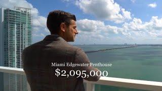 Miami Edgewater Penthouse $2,095,000