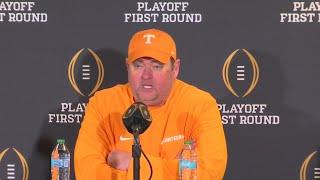 Tennessee head coach Josh Heupel media availability after CFB Playoff loss to Ohio State