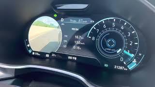 제네시스 G80 2.5T AWD 에코모드 중립주행 연비 올리기