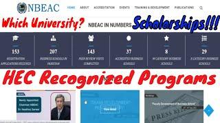 NBEAC Accreditation | HEC Recognized Business Programs | HEC Authorized Business Schools #Education