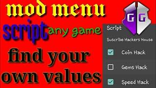 How To Make A Lua Script For Game Guardian || gg script