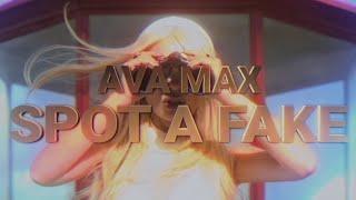 Ava Max - Spot a Fake (Official Lyric Video)