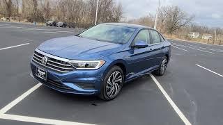 2021 VW Jetta 1.4T SEL in Silk Blue Metallic