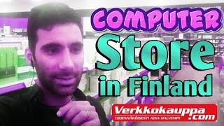 My journey to a famous chain electronic stores in Finland