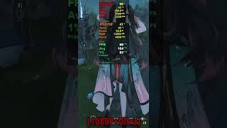Rx 6750 XT Wuthering Waves With R7 5700x Fps Test #fps   #gaming #testgamer #fpstest