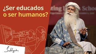 ¿Ser educados o ser humanos? | Sadhguru Español, voz doblada con IA