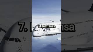 Top 10 Best Airlines in The World in 2023 #bestairlines #airlines #worldtop10 #top10list #qantas