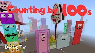 Counting by 100s Song | Minecraft Numberblocks Counting Songs | Counting Song for Kids