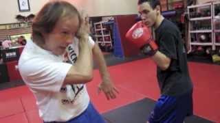 Sensei Benny "The Jet" Urquidez teaches a great building block drill with Bob Left Drill