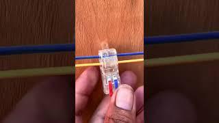 Easy wiring without breaking the wire #tools