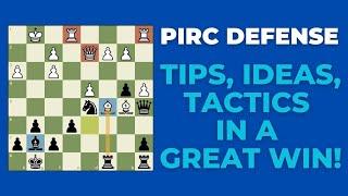 PIRC DEFENSE - Training Game Became A Masterpiece