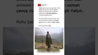 Jandarma uzman çavuş Seyit YALÇIN