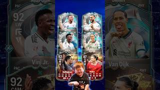 FIFA 25 Real Madrid CF  FIFA 25 Liverpool FC (Vini jr, Salah,Van Dijk, Mbappé, Núñez, Bellingham)