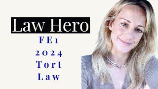 FE1 TORT LAW 2024