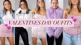 VALENTINES DAY OUTFIT IDEAS! 2019 | Julia Havens