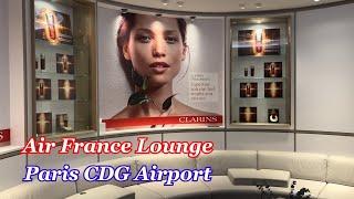 Air France Lounge 2E-L, Paris CDG Airport A Luxurious Space for Relaxation & Dining!