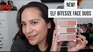 ELF Cosmetics Bitesize Face Duo |Review and Try On | Coconut, Spiced Apple and Lychee