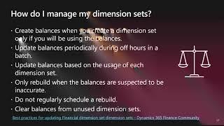 Dynamics 365 Finance - Planning and Configuring your Chart of Accounts Part 2: Financial Dimensions