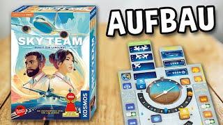 SKY TEAM (Aufbau und Vorbereitung) - Spielregeln TV (Spielanleitung Deutsch) - KOSMOS Skyteam