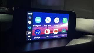 CheerDriving JCCP-Z4 CarPlay AI Box Demo on Mazda CX5 with Factory wired CarPlay