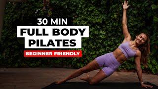 30 MIN FULL BODY PILATES WORKOUT FOR BEGINNERS | No equipment | Rasa Is