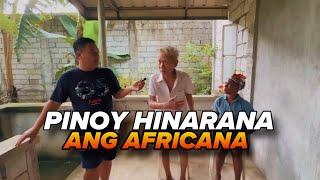 PINOY HINARANA ANG AFRICANA!!! KILIG NA KILIG BA?