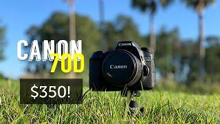 $350 Vlog Camera ft. Canon 70D