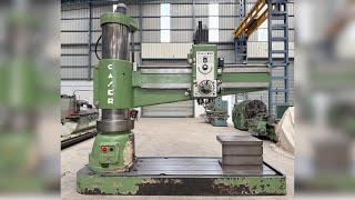 Heavy-Duty Radial Drilling Machine - Caser (Italy) - Capacity 100 mm x 2600 mm Arm Length