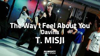 [부천중동댄스학원] The Way I Feel About You - Davina | 걸스힙합class | T. MISJI | ️올마이티 댄스 스튜디오 #부천실용무용 #부천댄스