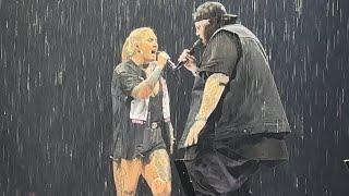 Jelly Roll sings SAVE ME in the Rain w/ GARTH BROOKS DAUGHTER!!!