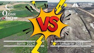 Autostrada A7 - Bacău - Pașcani, Complet, COMPARAȚIE La 6 Luni - Iunie 2024 VS Ianuarie 2025, UMB