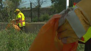 On Illinois highways, IDOT spends millions to clean up bags of trash every day