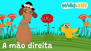 A MÃO DIREITA | videoclipe musical infantil | Feliz Primavera | cantando com Mabô e Fifi