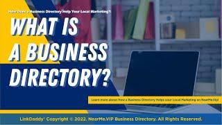 What Is A Business Directory?