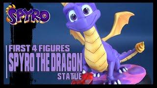 Spyro The Dragon | First 4 Figures PVC Regular Edition Statue Review #Spyro