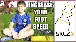 SKLZ SPEED AND AGILITY QUICK LADDER PRO-DRILLS TO INCREASE YOUR FOOT SPEED