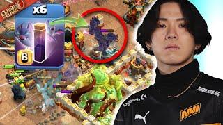 KLAUS goes crazy with BATS and Kazuma invents NEW TRICK with EQ BOOTS + Log Launcher! Clash of Clans