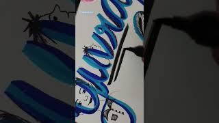 the last one and get ready for the final look #calligraphy #art #easy #creative #learning #tutorial