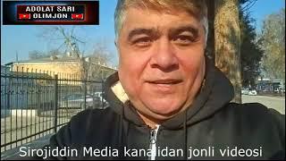 Bloger qamoqda. Achchiq tv. Kamoliddin Xalimjonov.09.01.25 Sirojiddin Media kanalidan jonli videosi