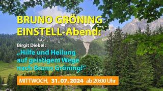 ZOOM-Abend 31.07.24 mit Birgit Diebel, "HEILSTROM-WISSEN" · Gemeinsames EINSTELLEN auf den HEILSTROM