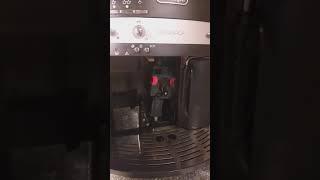 delonghi magnifica brew unit travel error.