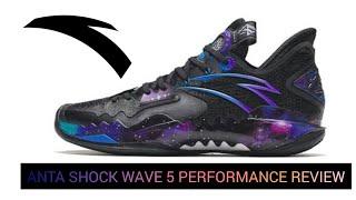 ANTA SHOCK WAVE 5 DARK MATTER PERFORMANCE REVIEW | DR_SHOW