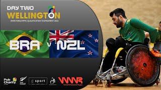 Day 2 | Wellington | BRA v NZL | WWR Paralympic Qualifying Tournament 2024