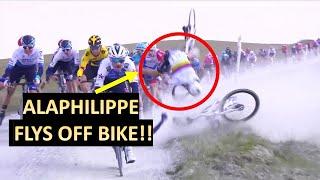 Alaphilippe SUPERMAN CRASH + Strade Bianche ANAYLSIS!