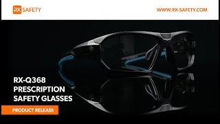 Prescription Safety Glasses RX-Q368 | ANSI Z87+ | RX Safety