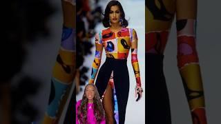 Yasmeen Ghauri took over the runway in the 90s #shorts #yasmeenghauri #fashion