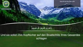 Quran Surah 24 An-Noor (German translation)